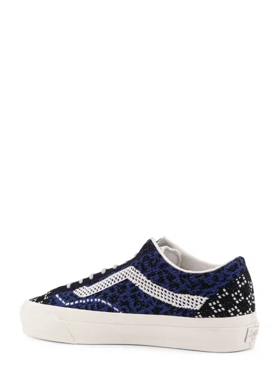 Vans Lx Old Skool 36 Ek Embroidered Synthetic Fabric Low-top Sneakers In Blue