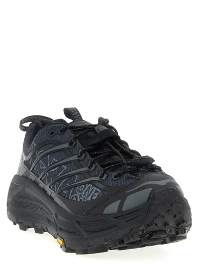 Hoka Mafate Three2 Wordmark Sneakers Black In Black