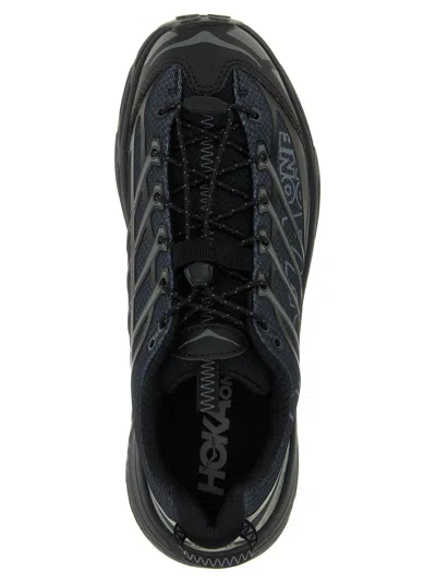 Hoka Mafate Three2 Wordmark Sneakers Black In Black