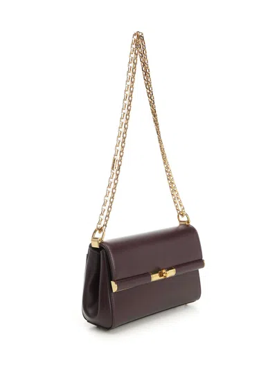 Dolce & Gabbana Mini Marlene City Shoulder Bag In Grained Leather