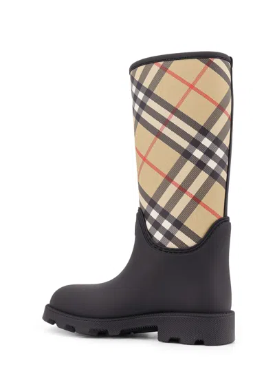 Burberry Giorgio Brato Giubbotto Con Cappuccio In Montone In Black