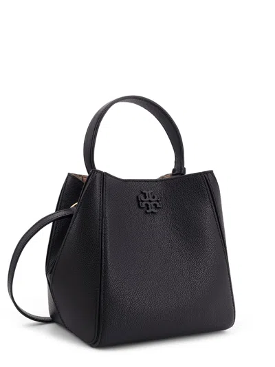 Tory Burch Mcgraw Small Leather Bucket Bag