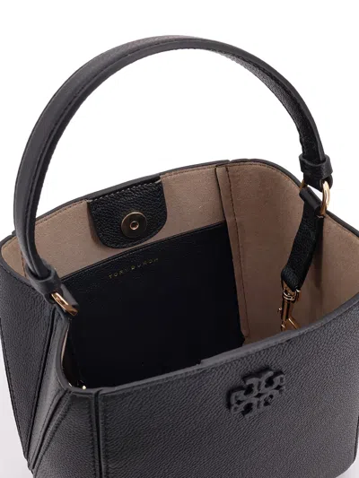 Tory Burch Mcgraw Small Leather Bucket Bag