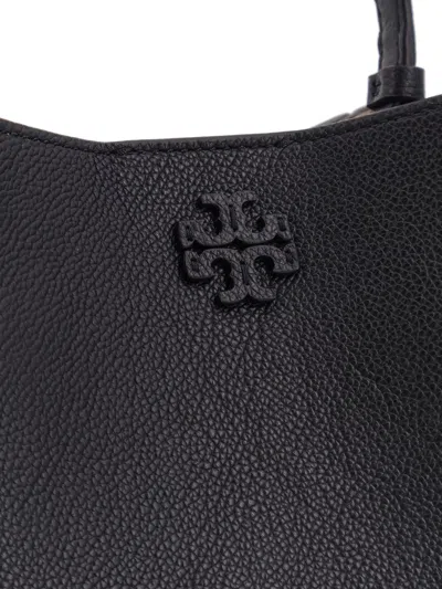 Tory Burch Mcgraw Small Leather Bucket Bag