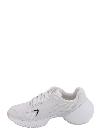 Givenchy White Mesh And Synthetic Leather Tk Mx Sneakers