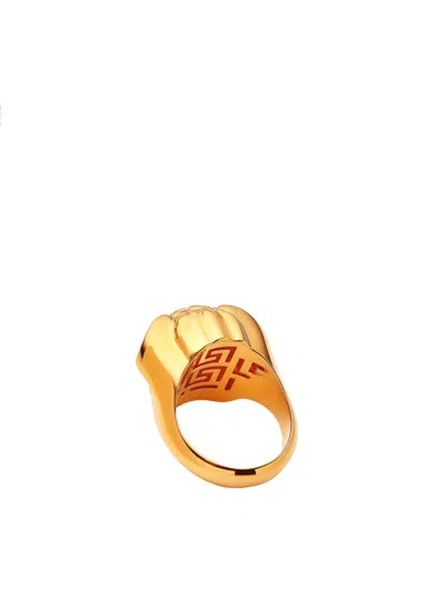 Versace Man Ring Man Gold Rings