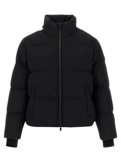 Moose Knuckles Misti Puffer Down Jacket In Black