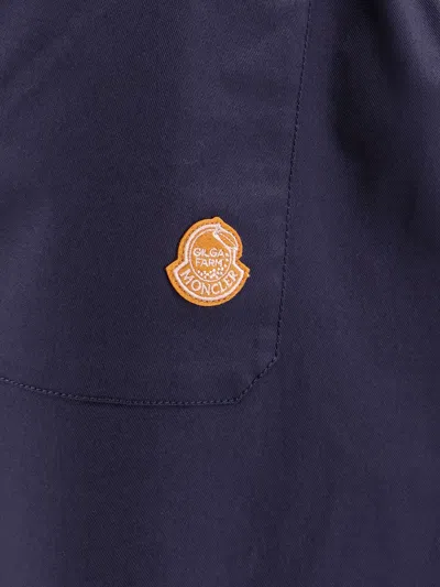 Moncler Genius Moncler X Gilga Farm Designed By Donald Glover Cotton Blend Trousers In Blue