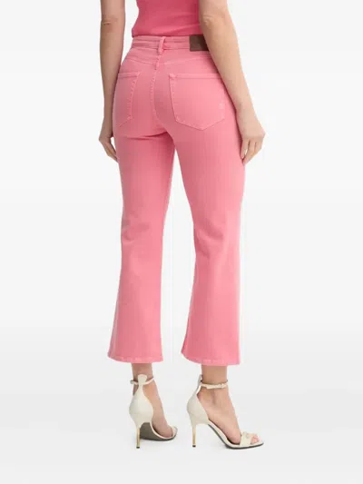 Pinko Flared Jeans In Pink