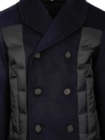 Tatras Nardus Peacoat Wool Beaver Coats Blue In Blue