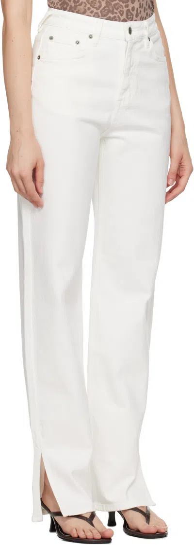 Ksubi オフホワイト Playback Splits ジーンズ In White