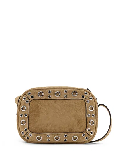 Valentino Beige Suede Nellcote Crossboyd Bag