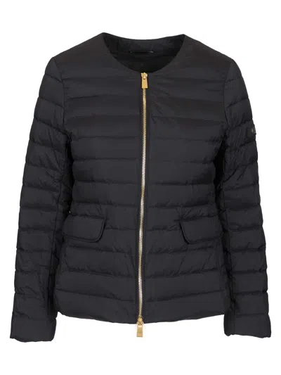 Tatras Noko Chanel Dwon Jkt Nylon Taffeta Jackets Blue In Black