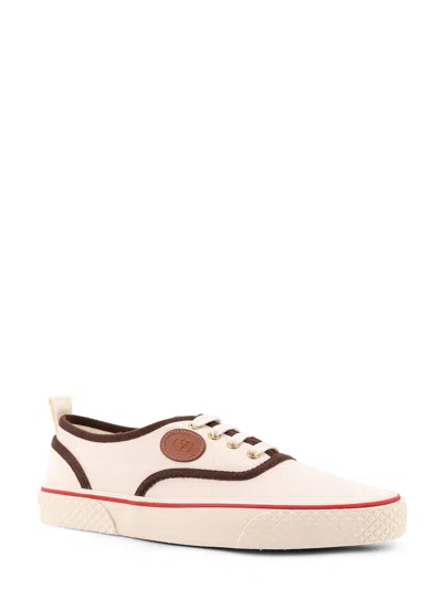 Valentino Nojoke Canvas Sneakers With Contrasting Profiles In Pink