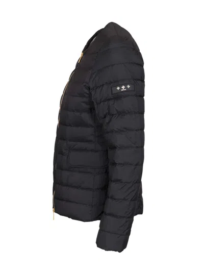 Tatras Noko Chanel Dwon Jkt Nylon Taffeta Jackets Blue In Black