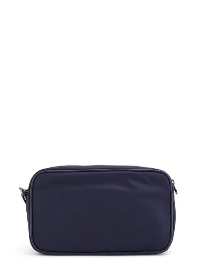 Kiton Ciro Paone Nylon Clutch Bag With Iconic Logo Embroidery