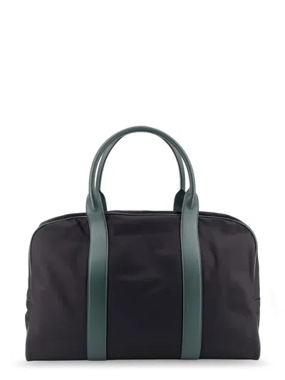 Kiton Ciro Paone Logo Nylon Travel Bag