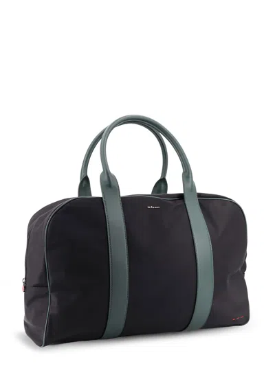 Kiton Ciro Paone Logo Nylon Travel Bag