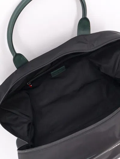 Kiton Ciro Paone Logo Nylon Travel Bag