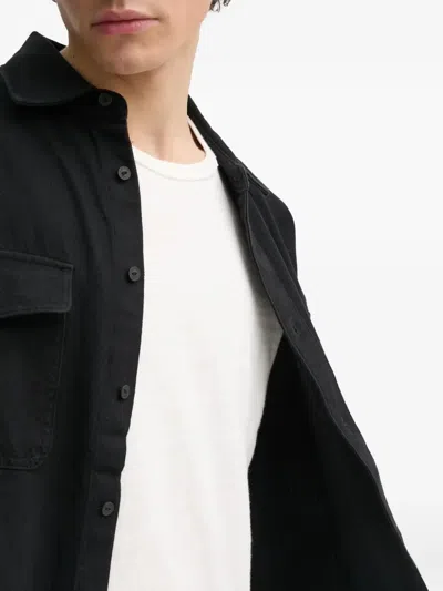 Rag & Bone Long Sleeve Shirt In Black