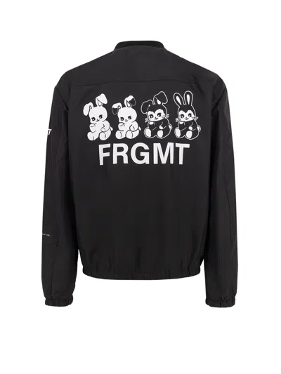 Moncler Genius Ostria 7 Moncler Frgmt Hiroshi Fujiwara Jacket With Maxi Print In Black