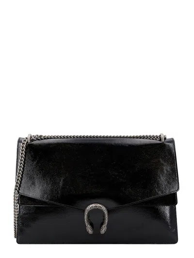 Gucci Large Dionysus Patent Leather Shoulder Bag