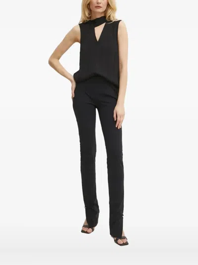 Patrizia Pepe Sleeveless Top In Black