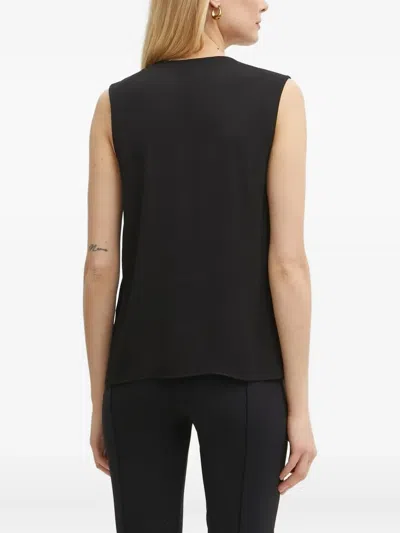 Patrizia Pepe Sleeveless Top In Black