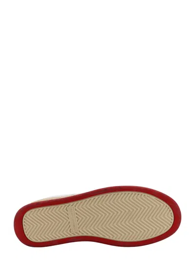 Saint Laurent Perforated Leather Sneakers