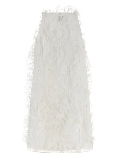 Pinko Feathered A-line Mini Dress