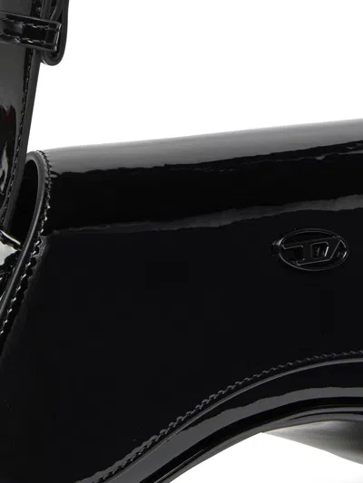 Diesel Play-crossbody Bag In Glossy Pu