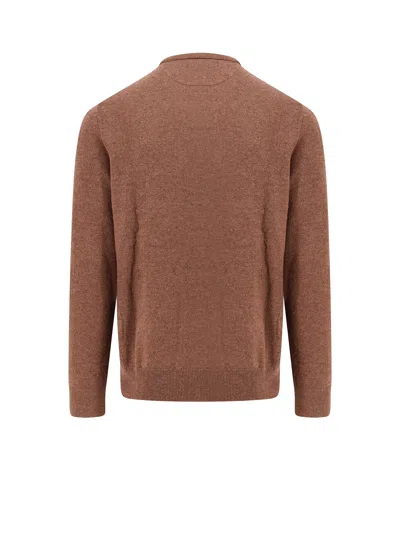 Polo Ralph Lauren Regular Fit Responsible Wool Sweater With Embroidered Logo In Black