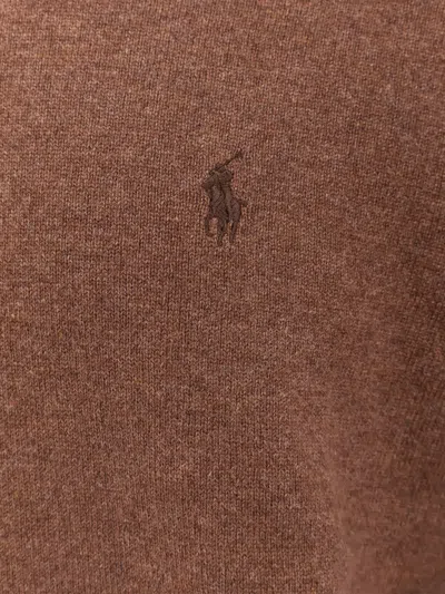 Polo Ralph Lauren Regular Fit Responsible Wool Sweater With Embroidered Logo In Black