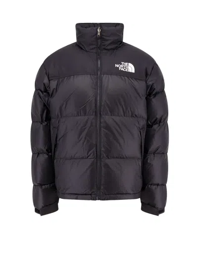 The North Face Retro Nuptse 1996 Recycled Material Jacket In Black
