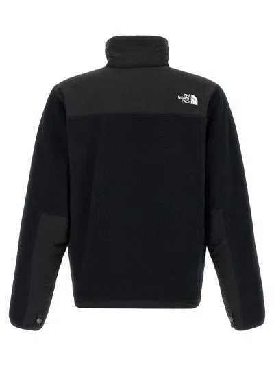 The North Face Canyonlands Stretch Fleece Standard Fit Full Zip Mock Neck Sweatshirt In Black