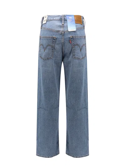 Levi's Ribcage Straight Ankle Stretch Denim Jeans In Blue