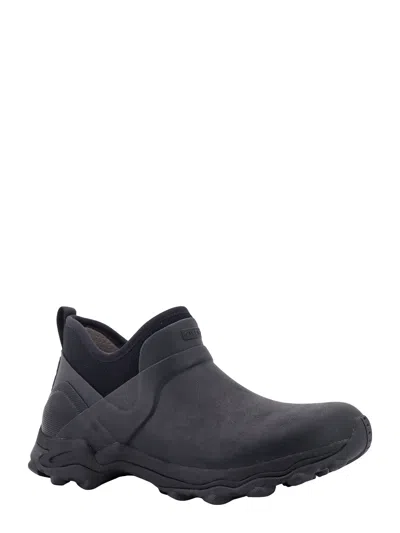 Givenchy Black Bogs Rubber Chelsea Boots In Multi