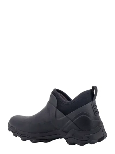 Givenchy Black Bogs Rubber Chelsea Boots In Multi