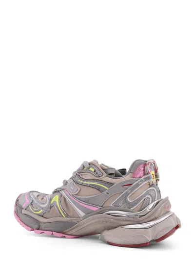 Balenciaga Women Runner 2 Nylon Low-top Sneakers With Leather Inserts In Multi