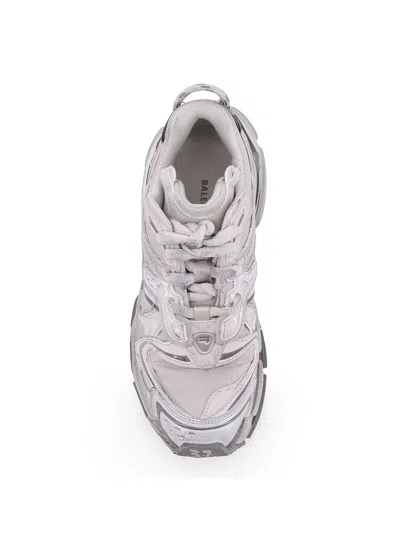 Balenciaga Women Runner 2 Nylon Low-top Sneakers With Leather Inserts In Multi