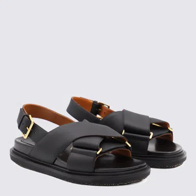 Marni Sandals Blacks And Greys