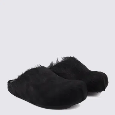 Marni Fussbett Calf Hair Slippers