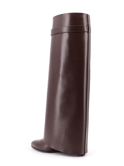 Givenchy Shark Lock Leather Boots