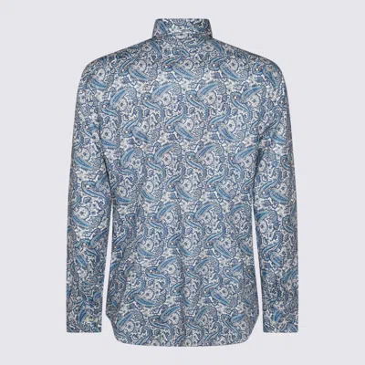 Etro Paisley Long Sleeves Button-down Collar Shirt In Burgundy