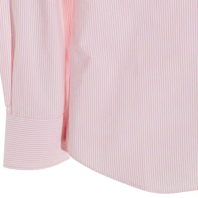Brunello Cucinelli Shirt Striped Pattern Button-down Collar
