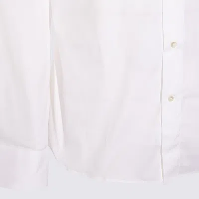 Canali Cotton-blend Shirt In White