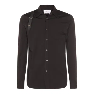 Alexander Mcqueen Buttoned Cuffs Long Sleeve Shirt Strap