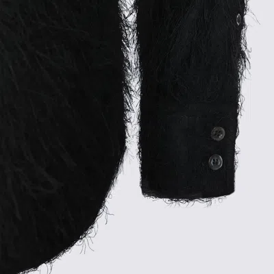 Alexander Mcqueen Shirts Blacks And Greys In Multi