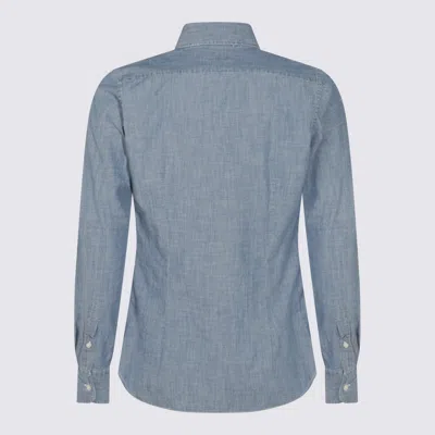 Glanshirt Shirts Blue And Green In Multi
