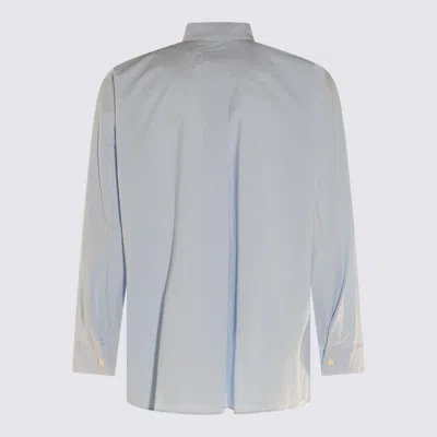 Issey Miyake Button-down Shirt With Back Yoke And Cuffs In White